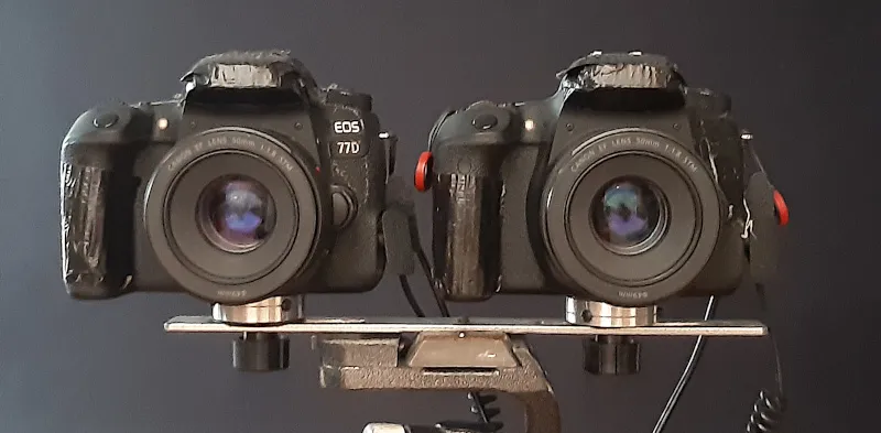 Our stereo camera rig